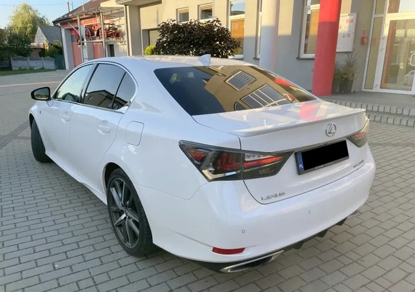 Lexus GS cena 119900 przebieg: 80000, rok produkcji 2017 z Frampol małe 121